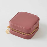 AMBROSIA SQUARE JEWELLERY CASE - Rosewood