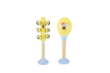 BUZZY DAYS BEE MARACA & BELLSTICK SET