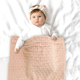 BAILEY HUG Baby Blanket - Pink