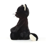 BASHFUL BLACK KITTEN - Medium