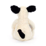 BASHFUL BLACK AND CREAM PUPPY - Small