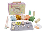 KNITTING KIT IN TIN CASE CRAFT KIT