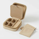 CALLA SQUARE JEWELLERY CASE - Gold