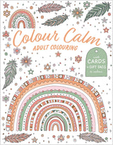 COLOUR CALM - Deluxe Adult Colouring, Greeting Cards & Gift Tags