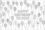 COLOUR CALM - Deluxe Adult Colouring, Greeting Cards & Gift Tags
