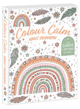 COLOUR CALM - Deluxe Adult Colouring, Greeting Cards & Gift Tags