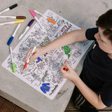 DECK THE HALLS ABC Classic Colouring & Doodle Mat