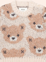 ECRU HUXBEAR KNIT JUMPER