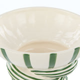 LULU COLLECTION TWIST STRIPE BOWL - Green