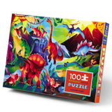 HOLOGRAPHIC PUZZLE 100 pc - Dinosaur World