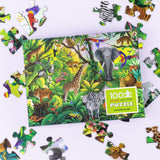 HOLOGRAPHIC PUZZLE 100 pc - Jungle Paradise