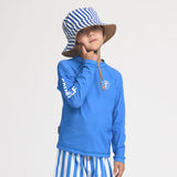 LONG SLEEVE RASH VEST Deep Sea Blue