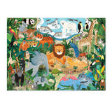 LITTLE BUILDING PUZZLE 24 pc - Zoo