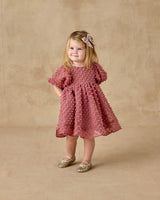LUNA DRESS - Raspberry