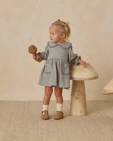 MARISOL DRESS - Steel Blue