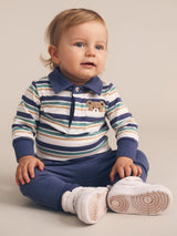 MULTI STRIPE HIDING HUX POLO
