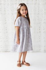 ORGANIC COTTON PENNY DRESS - April Lilac