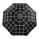 DUCK UMBRELLA COMPACT - Black Grid