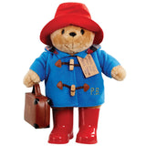 PADDINGTON BEAR WITH BOOTS EMBROIDERED COAT & SUITCASE - LARGE