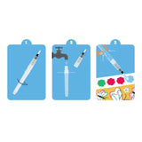 PAINT - A - PICTURE SET - Butterflies & Flowers