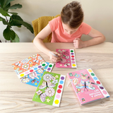 PAINT - A - PICTURE SET - Butterflies & Flowers
