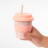 PINK DAISY BABYCHINO KEEP CUP 4 oz
