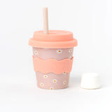 PINK DAISY BABYCHINO KEEP CUP 4 oz