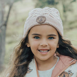 POM POM BEANIE - Blush Speckle