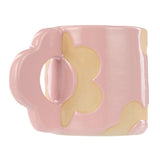 POSEY FLOWER MUG 400ml - Pink
