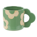 POSEY FLOWER MUG 400ml - Green