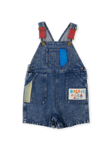 PRIMARY POP BURTON DENIM OVERALLS