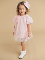 RAINBOW TULLE 2PK HAIR BOW