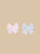 RAINBOW TULLE 2PK HAIR BOW