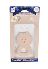 RUBBER LION FLAT TEETHER - Boxed
