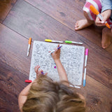 SUGAR AND SPICE 123 Princess Theme Classic Colouring & Doodle Mat