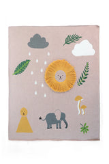 SAFARI DREAMS Baby Blanket
