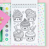 SCENTED COLOURING - Fruity Cutie