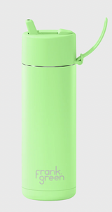 GLOW CERAMIC REUSABLE BOTTLE STRAW LID 595ml - Aurora Glow