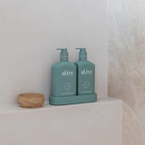 WASH & LOTION DUO + TRAY - KAFFIR LIME & GREEN TEA
