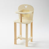 WOODEN DOLL HIGH CHAIR