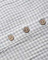 WOVEN JUMPSUIT - Blue Gingham