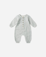 WOVEN JUMPSUIT - Blue Gingham
