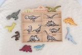 DINOSAUR DISPLAY SHELF SET