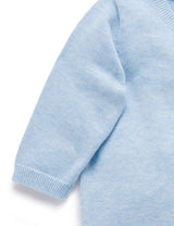 ESSENTIALS CARDIGAN - Pale Blue