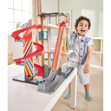 GEARHEAD STUNT GARAGE Wooden High Rise Car Parking Lot