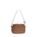 MINI CHARI RATTAN BAG - Natural