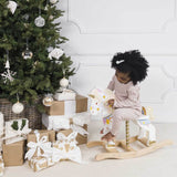 PETILOU TRADITIONAL ROCKING UNICORN CAROUSEL