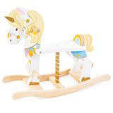 PETILOU TRADITIONAL ROCKING UNICORN CAROUSEL