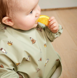 LUNA BIB COATED - Light green- Space