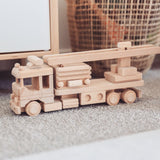 WOODEN FIRE TRUCK - Welles